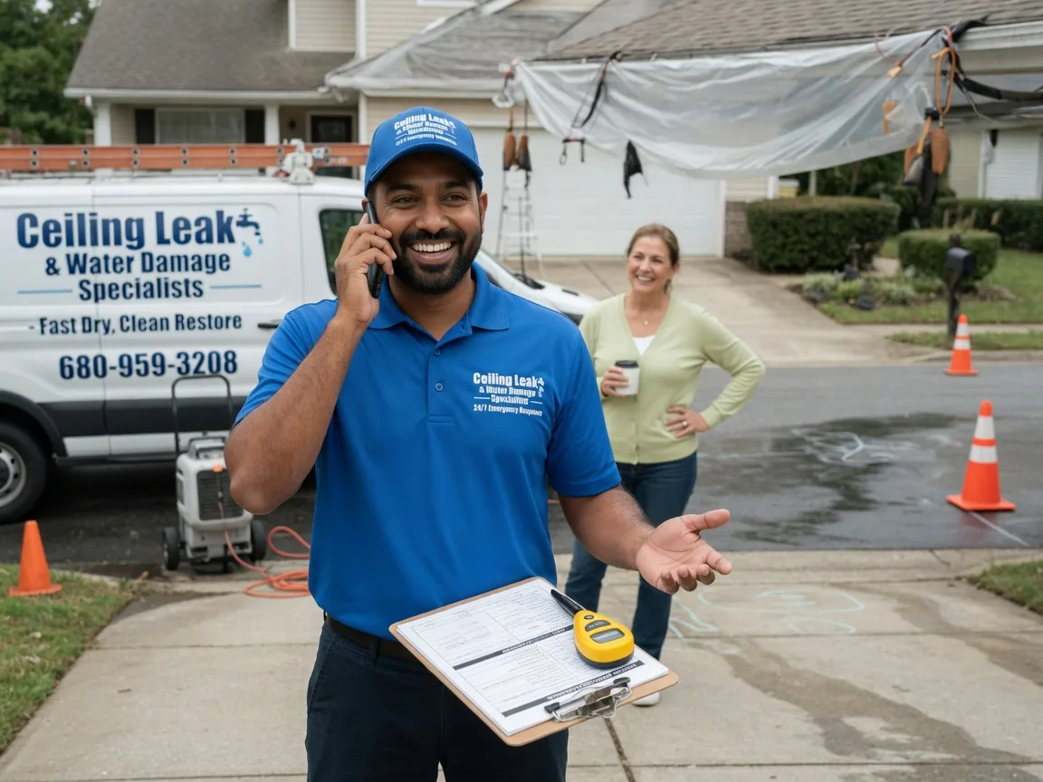 Ceiling Leak Cleanup Coopers Plains, NY FAQs